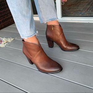 Leather Ankle Bootie | Poshmark